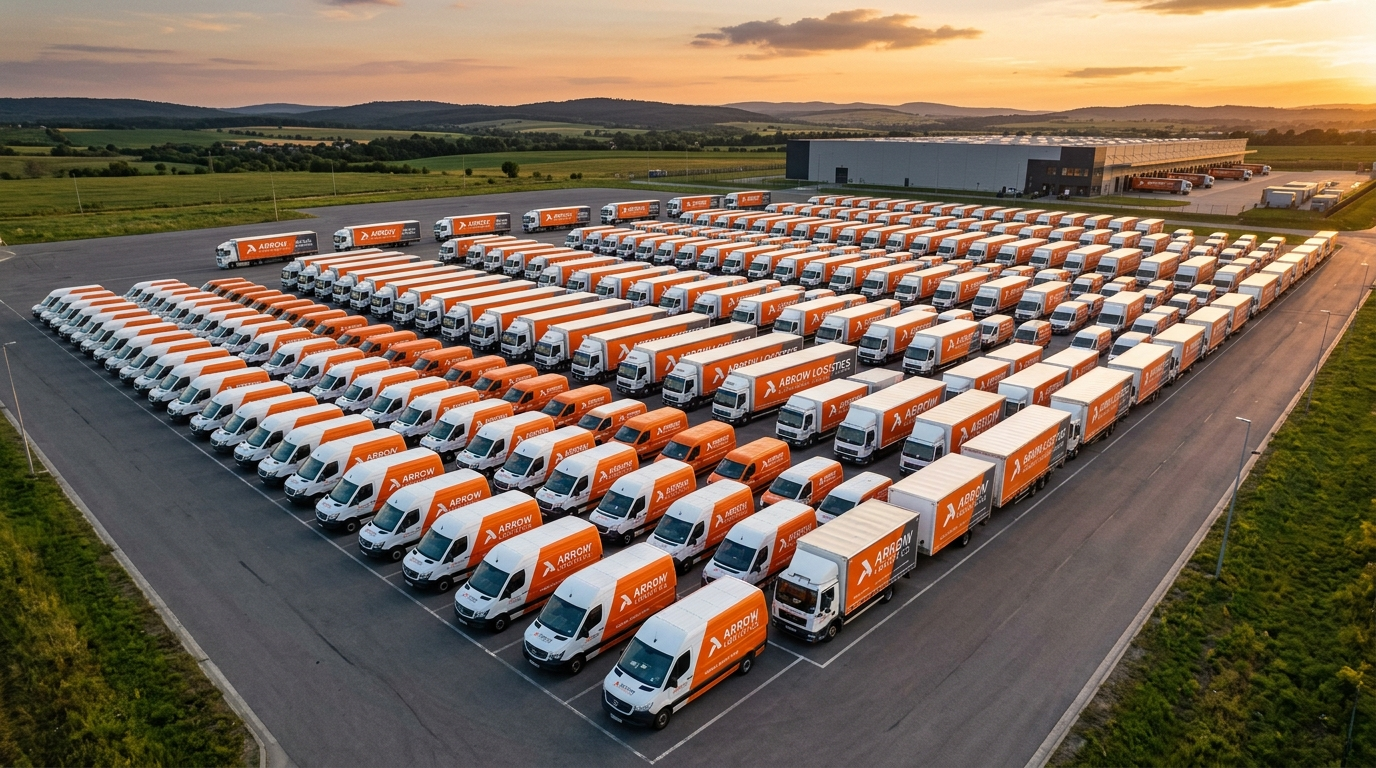 Fleet vehicle wraps branding